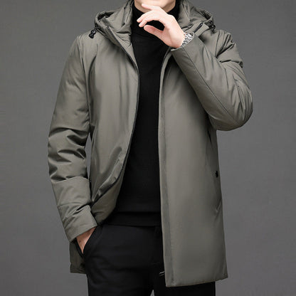 Gerrard - Chaqueta con capucha acolchada para hombres
