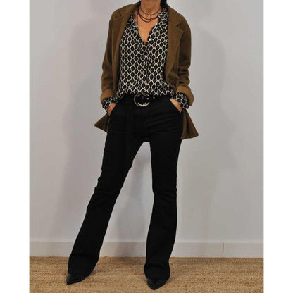 Zara - Blusa Cuello en V