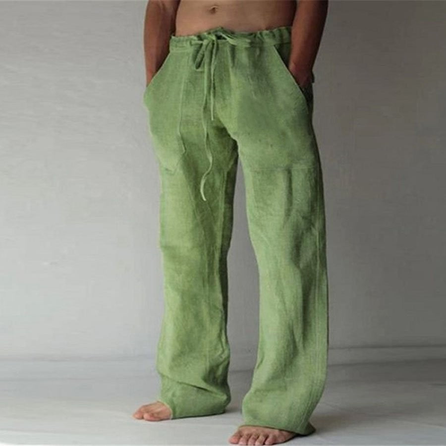 Benjamin - pantalones de lino elegantes para hombres