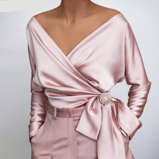 Claudia – Ligera Blusa de Seda