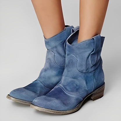 Margaret - Botas de cuero casuales para mujer
