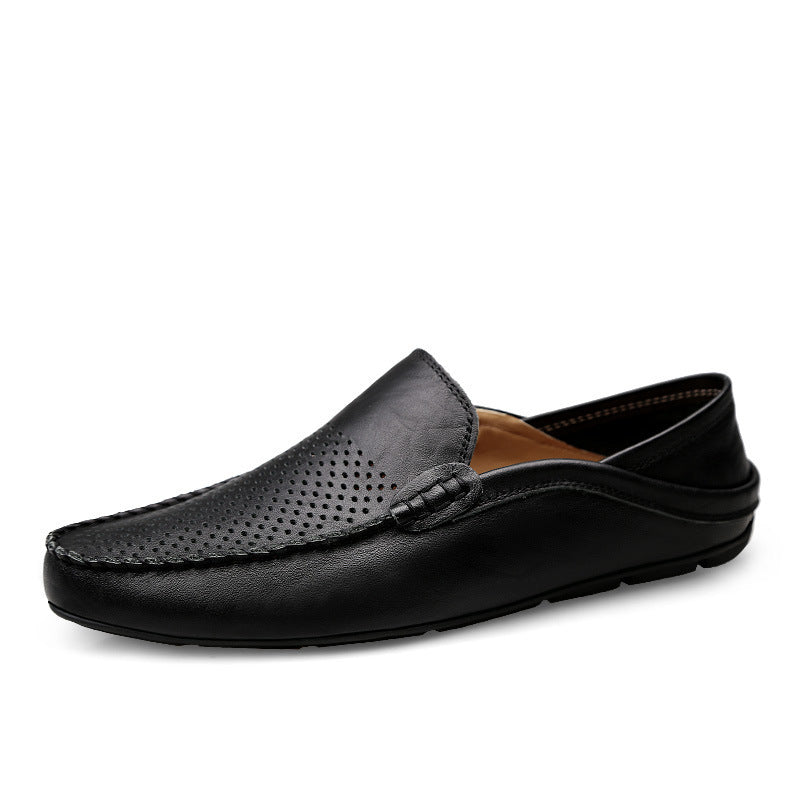 Edric - Zapatos formales de cuero cómodos para hombres