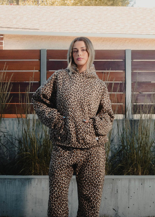 Elena – Sudadera Estampado Leopardo