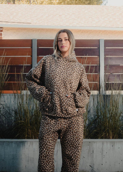 Elena – Sudadera Estampado Leopardo