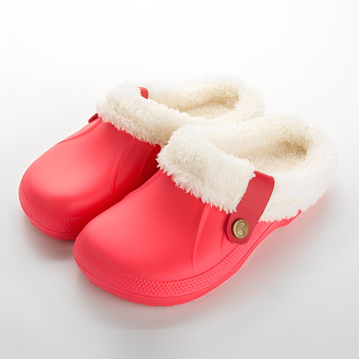 Melba - Zuecos cálidos con interior suave para mujeres