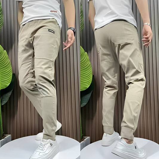 Raynard - Pantalón de cargo elegante y elástico para hombres