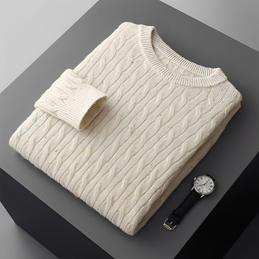 Kenrick - Suéter fino y suave para hombres