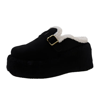 Gabriella - Zapatos cómodos con forro de lana para mujer