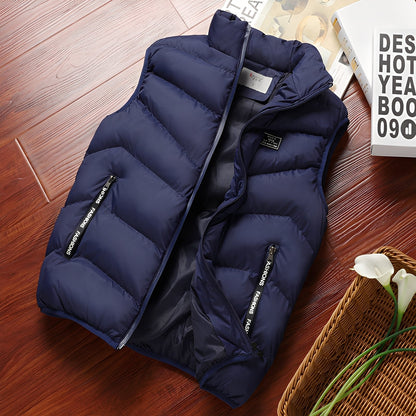 Connell - Chaleco para hombre, cómodo, holgado y adaptable