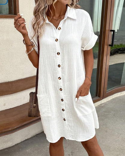 Clara – Vestido Camisa de Mujer