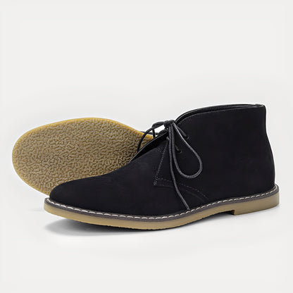 Kendrick - Botas de Cuero Clásicas para Hombres en Tallas Grandes