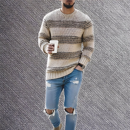 Kenzo - Suéter suave con rayas para hombre