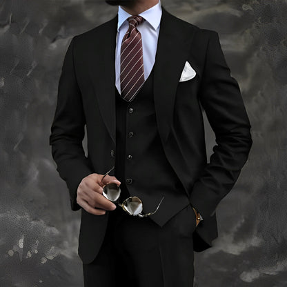 Elwyn - Traje para hombres de tres piezas, casual y formal
