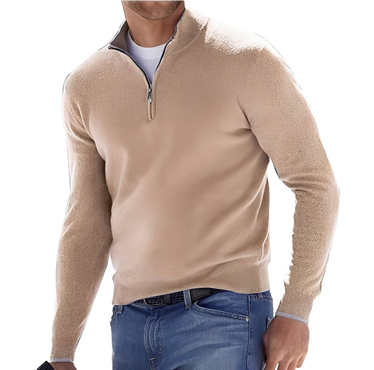 Kennith - Chaqueta informal con cremallera para hombres