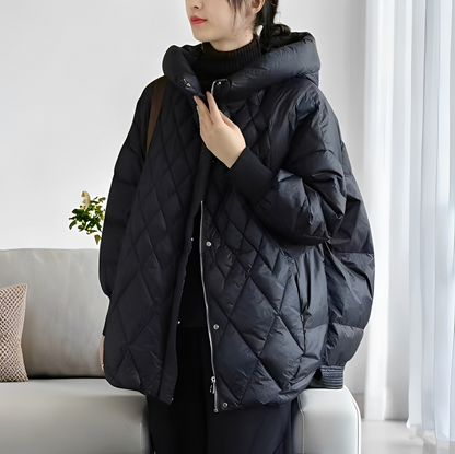 Abigail - Chaqueta de invierno con cierre para mujeres