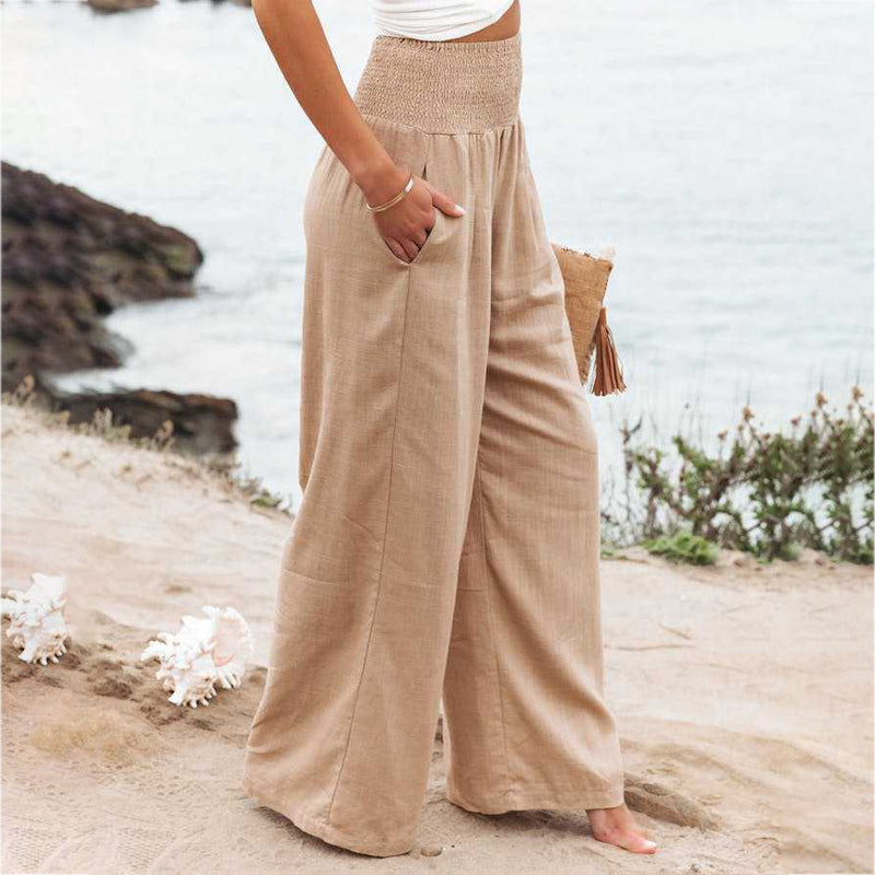 Reina – Pantalón de verano tropical