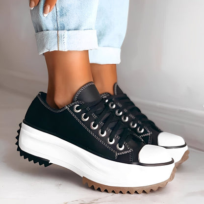 Lorayne - Zapatos cómodos para mujer con suela amplia