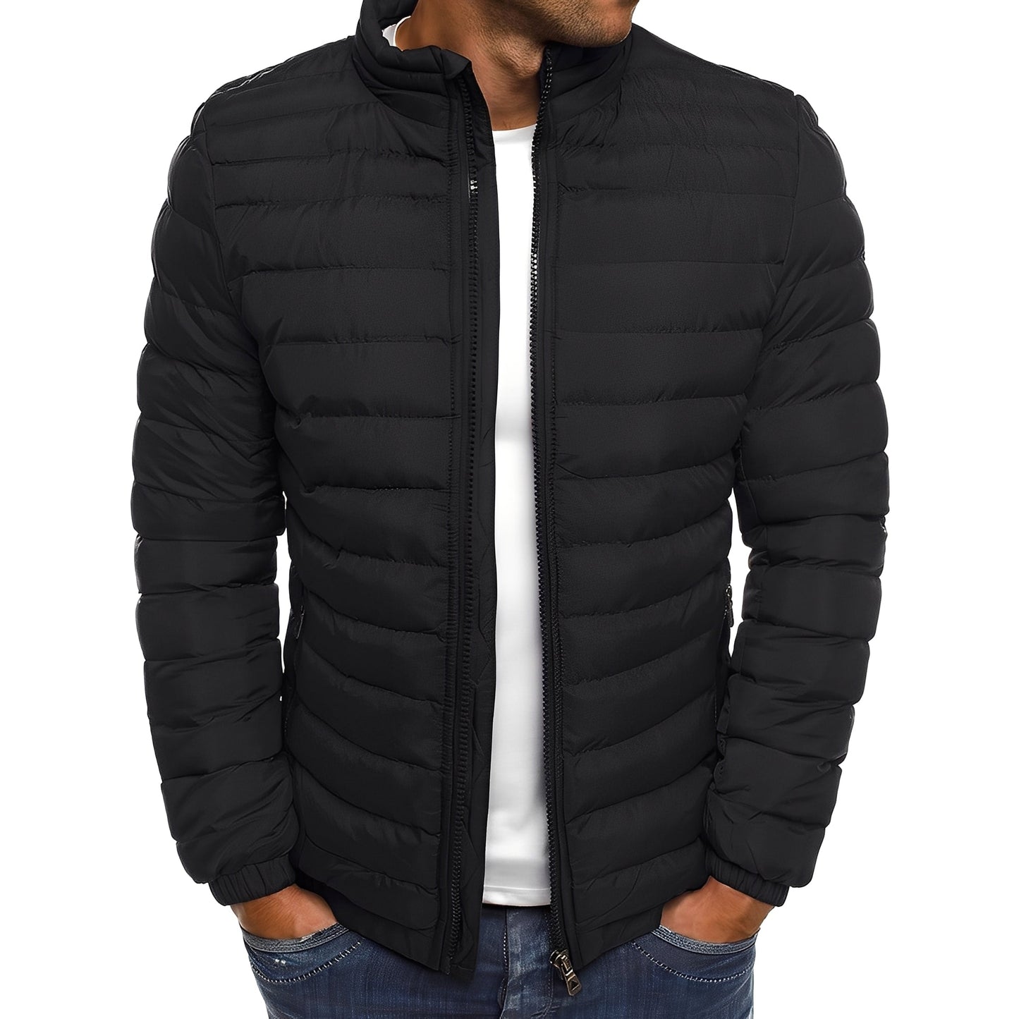 Bernard - Chaqueta de hombre, cálida y casual de plumas