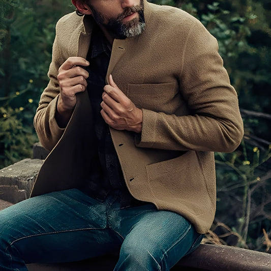 Santiago - Tradicional chaqueta con bolsillos para hombres