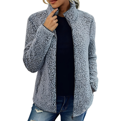 Alethea - Abrigo elegante de polar para mujer