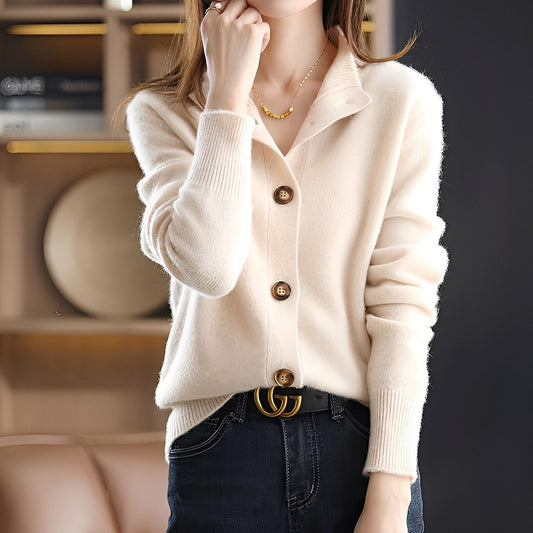 Michelle - Suéter de punto elegante y holgado para mujer