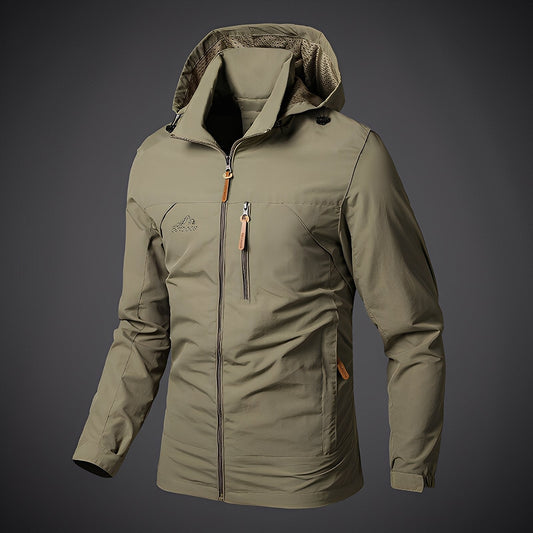 Finnegan - Chaqueta con Capucha Casual para Hombres