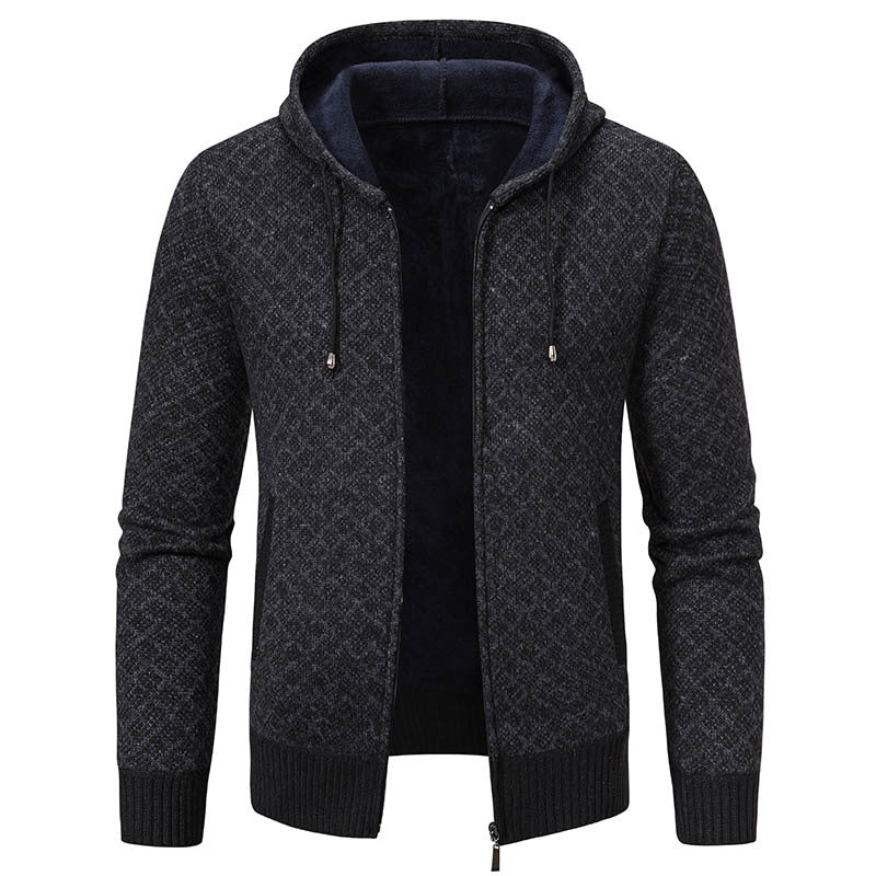 Winton - Abrigo delgado y elegante con capucha para hombres