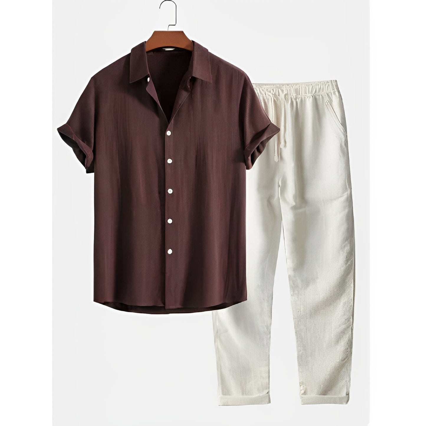 Phillip - Set de lino casual de verano para hombres