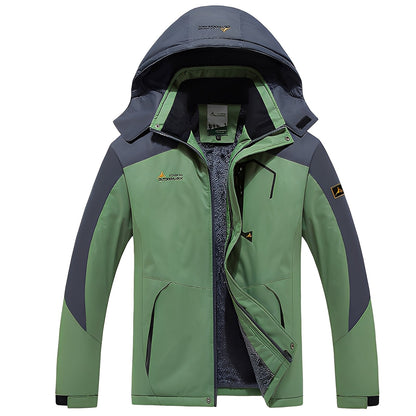 Heather - Elegante abrigo de invierno femenino con forro de felpa