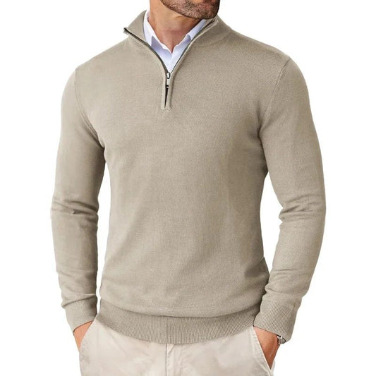Bowen - Suéter para Hombre con Cremallera Moderna