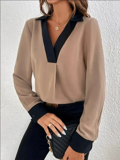 Nola – Elegante Blusa de Negocios