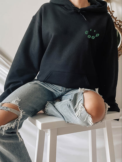 Good Day! – Sudadera con Capucha Declaración Algodón
