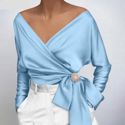 Claudia – Ligera Blusa de Seda