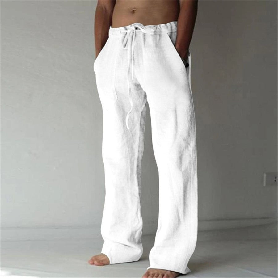 Benjamin - pantalones de lino elegantes para hombres
