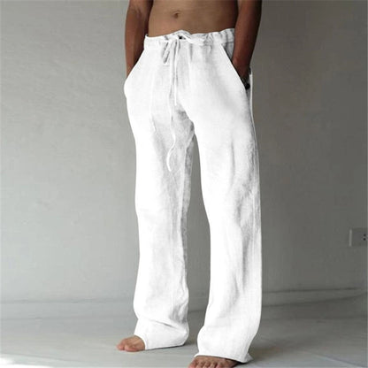 Benjamin - pantalones de lino elegantes para hombres