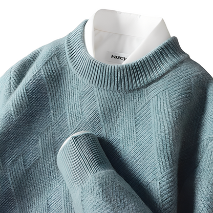 Winfred - Suéter elegante de cashmere con ajuste amplio para hombres
