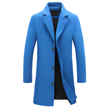 Peyton - Abrigo elegante de lana para hombre para invierno