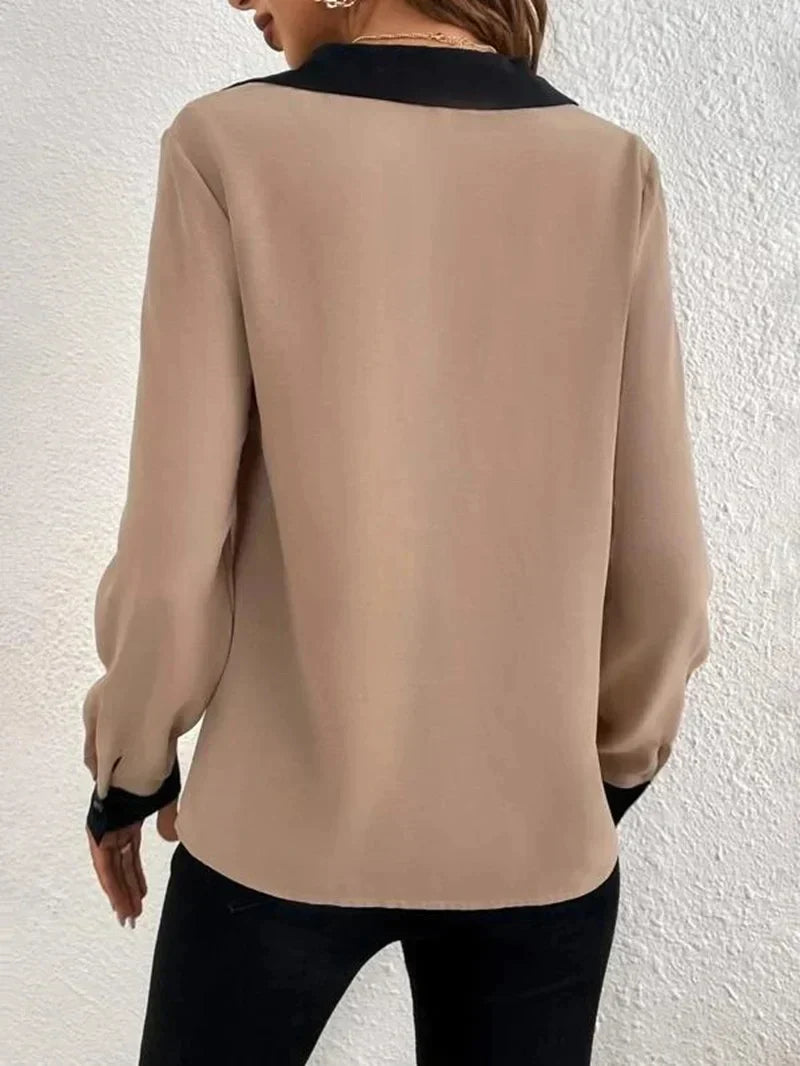 Nola – Elegante Blusa de Negocios