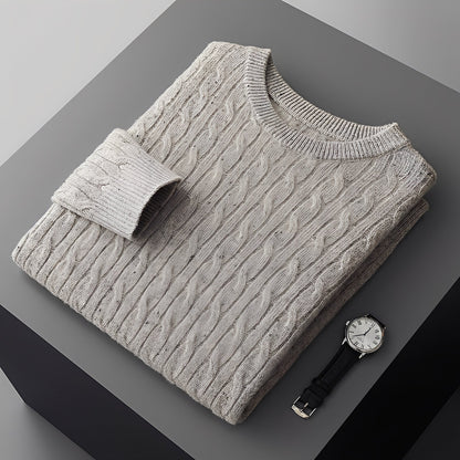 Kenrick - Suéter fino y suave para hombres