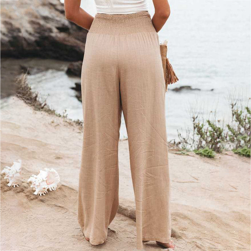 Reina – Pantalón de verano tropical