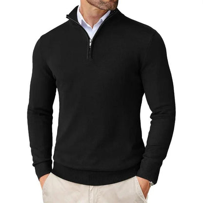 Bowen - Suéter para Hombre con Cremallera Moderna
