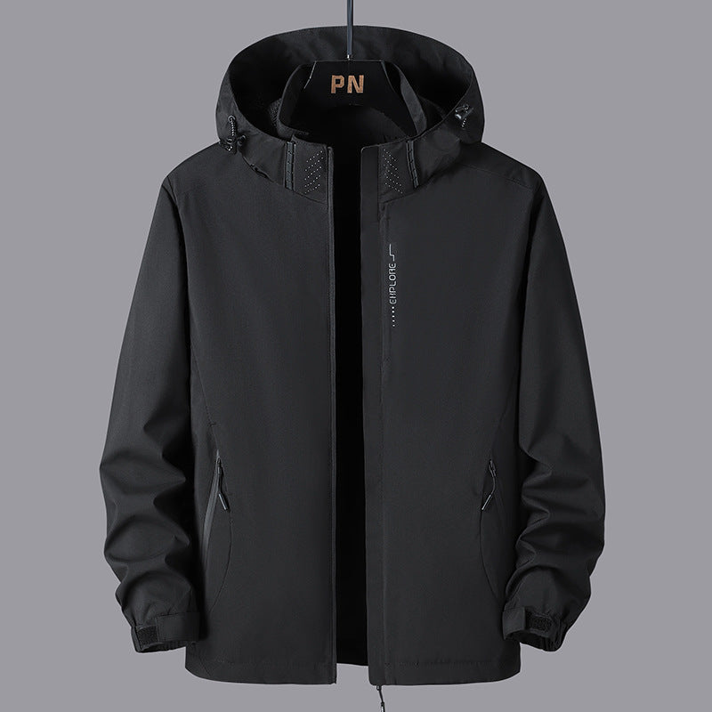 Reece - Chaqueta Unisex Actual con Capucha