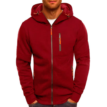 Lowell - Abrigo cómodo y elegante con capucha para hombres