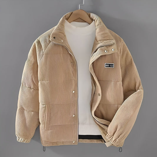 Nelson - Chaqueta moderna de pana térmicamente aislada para hombres