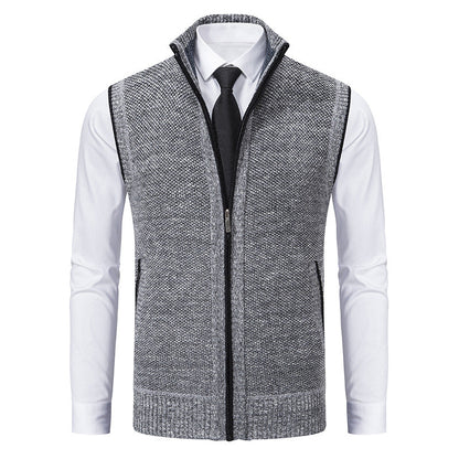Damion - Suéter casual con forro polar para hombres