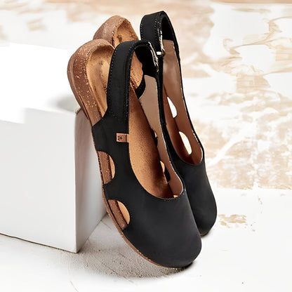 Alexus - Hermosas chanclas bajas para mujer