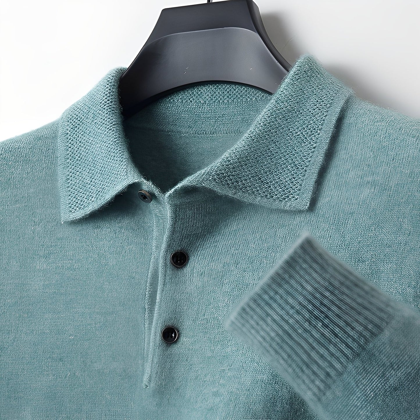 Romilly - Polo Elegante de Cachemira para Hombres