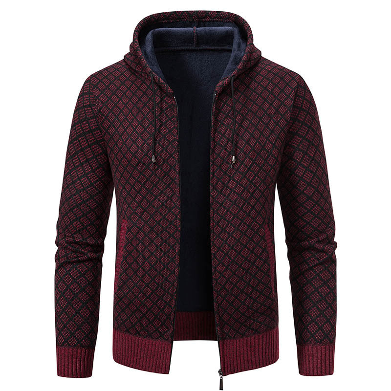 Winton - Abrigo delgado y elegante con capucha para hombres