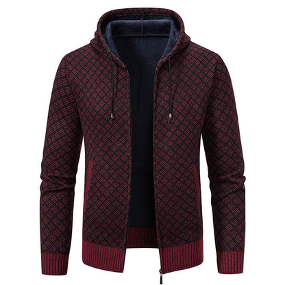 Winton - Abrigo delgado y elegante con capucha para hombres