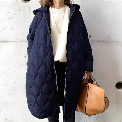 Krystine - Chaqueta Parka Casual con Capucha para Mujeres